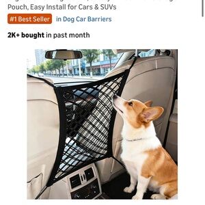 Black Dog Car Barrier Net